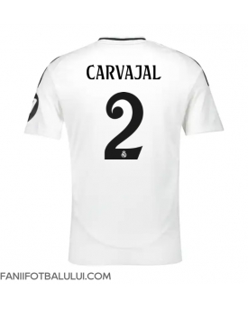 Real Madrid Daniel Carvajal #2 Tricou Fotbal Replică 2024-25 Barbati Acasa